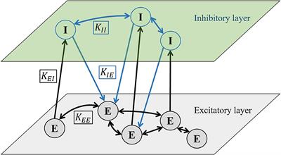 Interlayer Connectivity Affects the Coherence Resonance and Population Activity Patterns in Two-Layered Networks of Excitatory and Inhibitory Neurons